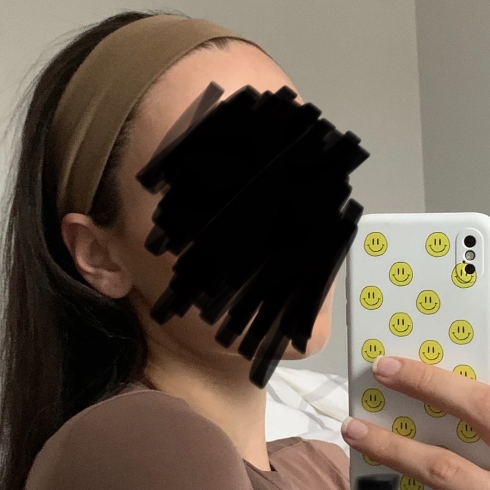 Light brown headband